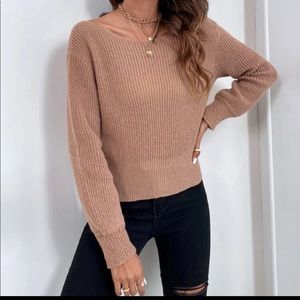Cropped sweater